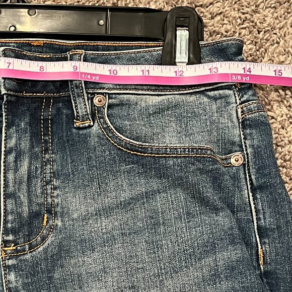 Lands End Womens Jeans Mid Rise Curvy Straight Leg Jean US 4 - Picture 4 of 7